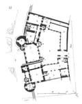 Plan d'après Viollet-le-Duc.