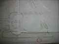 Plan du parc du château de la Rouvière.