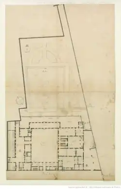 Plan en 1680