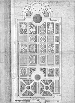 Un plan du jardin en 1671, après sa refonte et son agrandissement par Le Nôtre (entre autres).