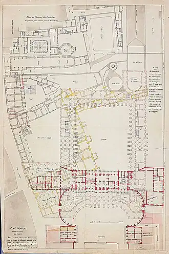Plan des bâtiments