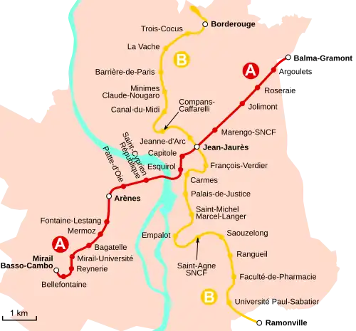 Image illustrative de l’article Métro de Toulouse