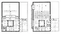 Plan du 1er étage et de la galerie des femmes