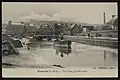 Plancoët : les quais à grande marée vers 1905.