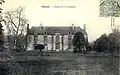 Le château de la Caunelaye au début du XXe&nbsp;siècle (carte postale).