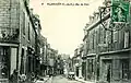 La Rue du Pont au début du XXe&nbsp;siècle (carte postale).