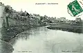 Les bords de l'Arguenon au début du XXe&nbsp;siècle (carte postale).
