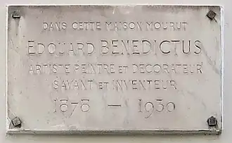 Plaque au no&nbsp;73.