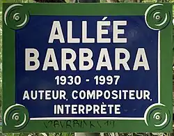 Voir la plaque.