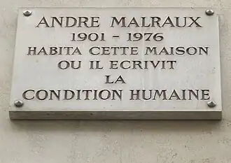 Au no 44 : André Malraux.