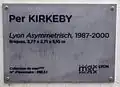 Plaque de Lyon Asymmetrisch.