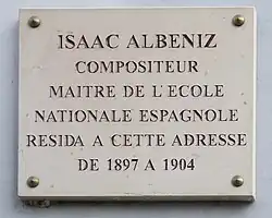 Plaque au no&nbsp;49.