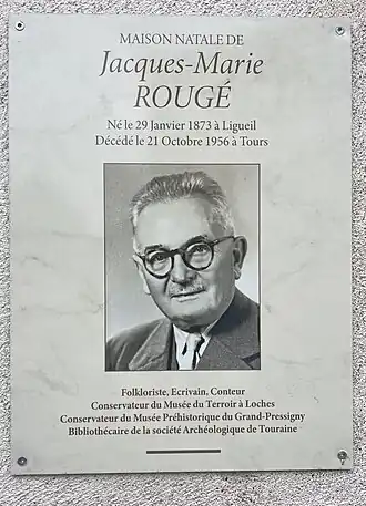 Plaque JM ROUGÉ#1