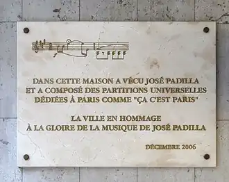 Plaque au no&nbsp;10.