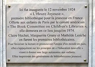 Plaque au no&nbsp;3.
