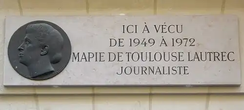 Plaque.