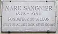 Plaque au no&nbsp;34.