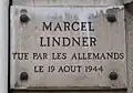 No 43 : Marcel Lindner, tué pendant la Libération de Paris.