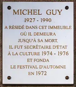 No 156 : Michel Guy.