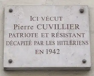 No&nbsp;53 : Pierre Cuvillier.