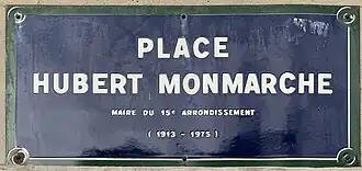 Voir la plaque.
