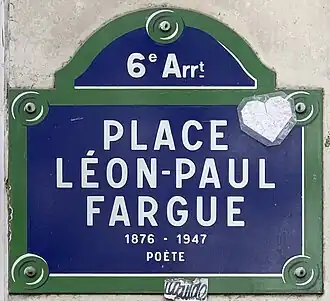 Voir la plaque.