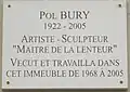 Plaque au no&nbsp;236.