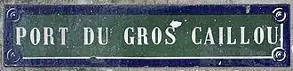 Voir la plaque.