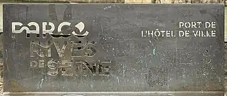 Voir la plaque.