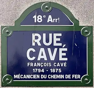Voir la plaque.