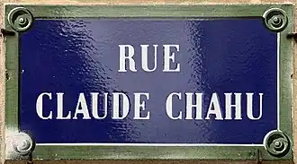Voir la plaque.