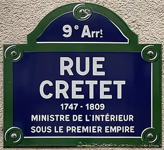 Voir la plaque.