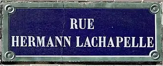 Voir la plaque.