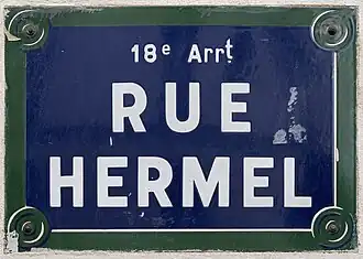 Voir la plaque.