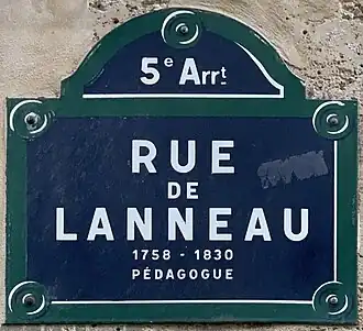 Voir la plaque.