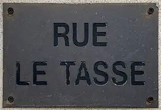 Voir la plaque.