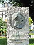 Plaque commémorant Gérard de Nerval.