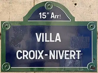 Voir la plaque.