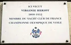 Plaque au no&nbsp;54.