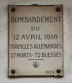 Plaque 12, rue de Rivoli à Paris.