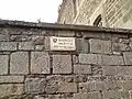 Plaque boulevard du 2e et 202e&nbsp;régiment d'infanterie à Granville.