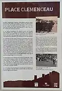 Plaque d'information patrimoniale