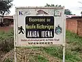 Plaque devant le musée Akaba Idena