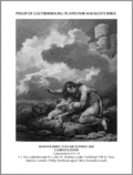 Gravure de Loutherbourg, Lamentations de Jérémie pour la Bible Macklin.
