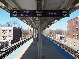 Image illustrative de l’article Noyes (métro de Chicago)