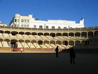 Les arènes de Ronda.