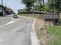 Entrée de Pleine-Selve.