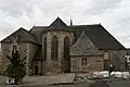 L'église Saint-Efflam vue du côté nord.