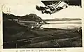 Le Grand Rocher vu de la vallée (carte postale).
