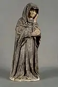 Pleurant du XVe siècle conservé au musée du Petit Palais à Avignon.